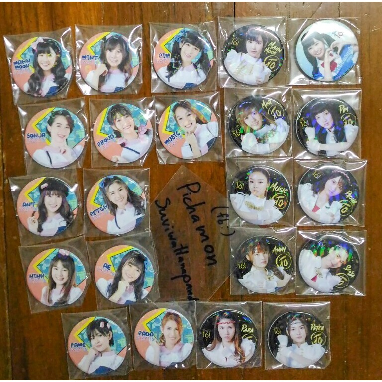 เข็มกลัด เซ็ท ohayo+ปิ้งย่าง +TKO sweat16!