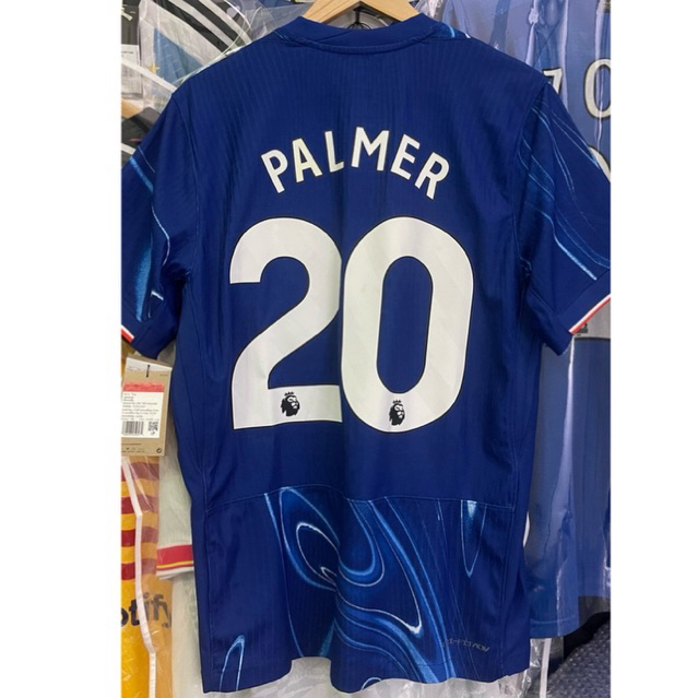 เสื้อบอล(ของแท้) Chelsea Home เกรด Player 2024/25 สกรีน PALMER 20 แท้ (ตำหนิดูที่รายละเอียดสินค้า)