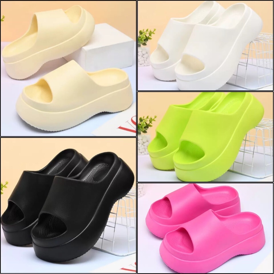 พร้อมส่ง🩴รองเท้าแตะEVA สูง 5 ซม. แฟชั่นเกาหลี น่ารัก