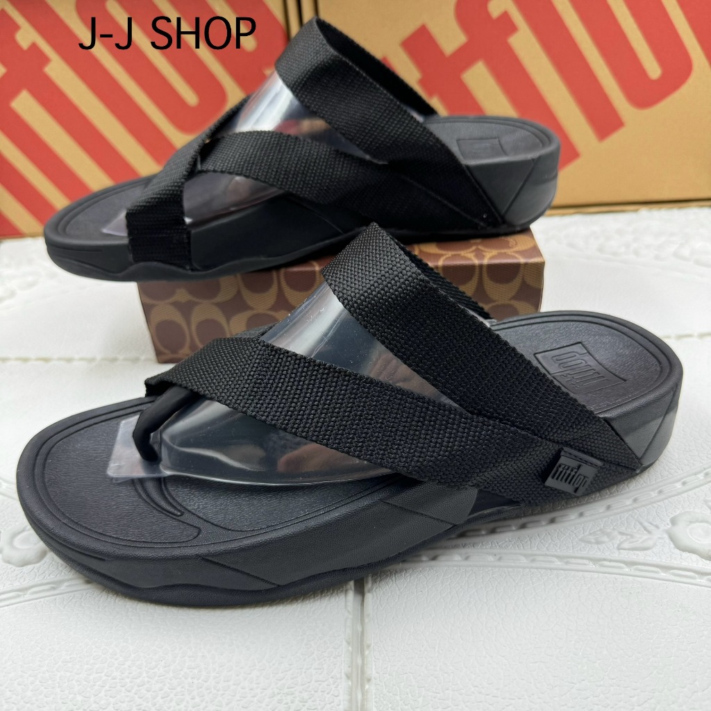 รองเท้าแตะFitflop สำหรับผู้หญิงและผู้ชาย สายผ้าแบบเรียบมาใหม่ ราคาถูก งานสวย เบานิ่มใส่สบาย