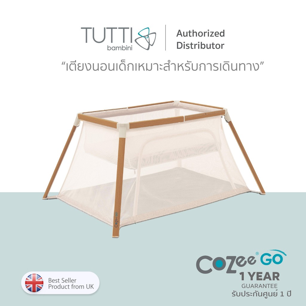 Tutti Bambini CoZee Go 3-in-1 Travel Cot