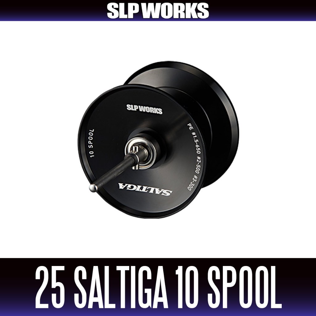 [DAIWA/SLP WORKS] SLPW 25SALTIGA 10 Spool Black