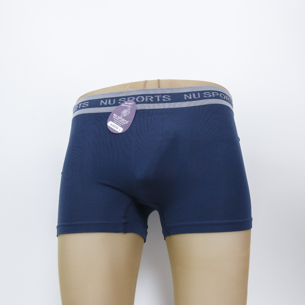 กางเกงในชาย Nu Sports ทรงทรังค์ ไร้ตะเข็บ นุ่มกระชับ ยืดหยุ่นสูง
