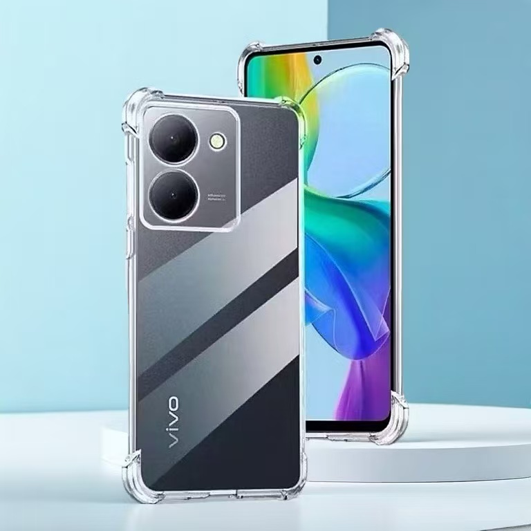 /ส่งจากไทย/ เคสปอกออ่นใส สำหรับ VIVO Y03 Y03T Y18 Y28 S Y36 Y27 S Y78 เคสกันกระแทกแบบใสนิ่ม
