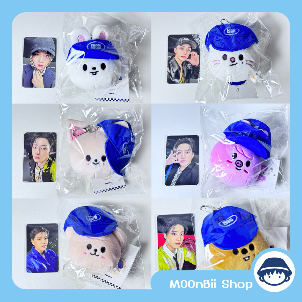 [พร้อมส่ง] กู๊ด KARMA SKZOO BALL CAP + POB