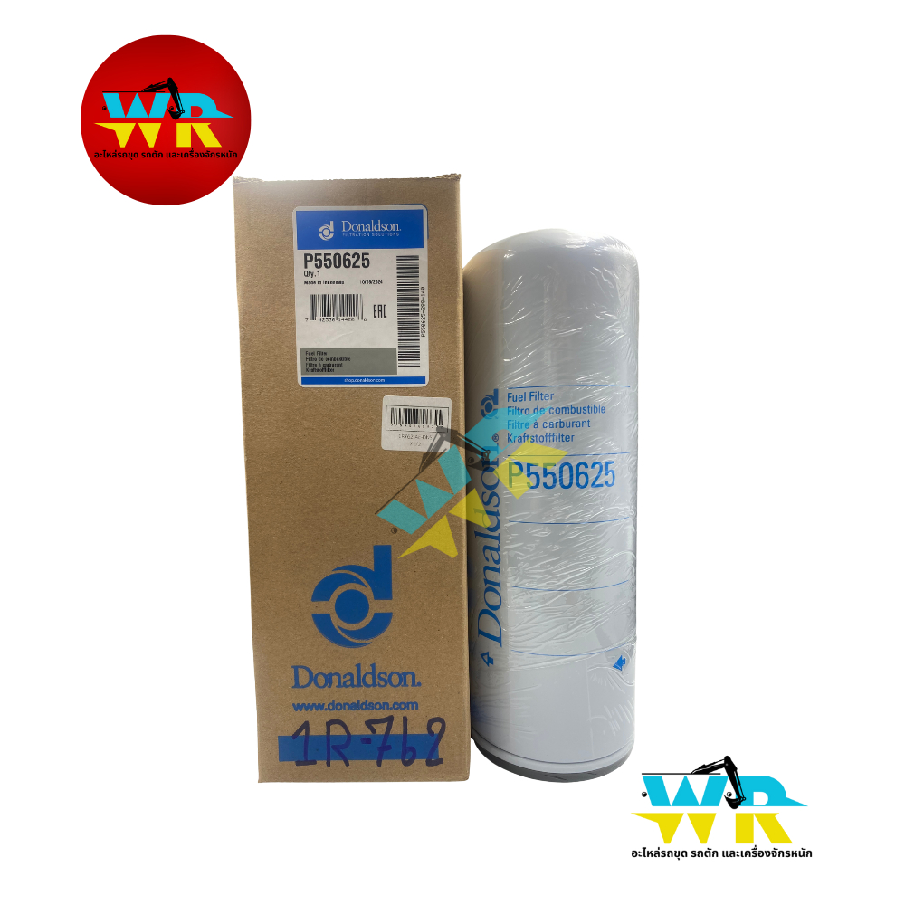 1R-0762 กรองโซล่า CAT140K,950H (P55-0625) DONALDSON (USA).