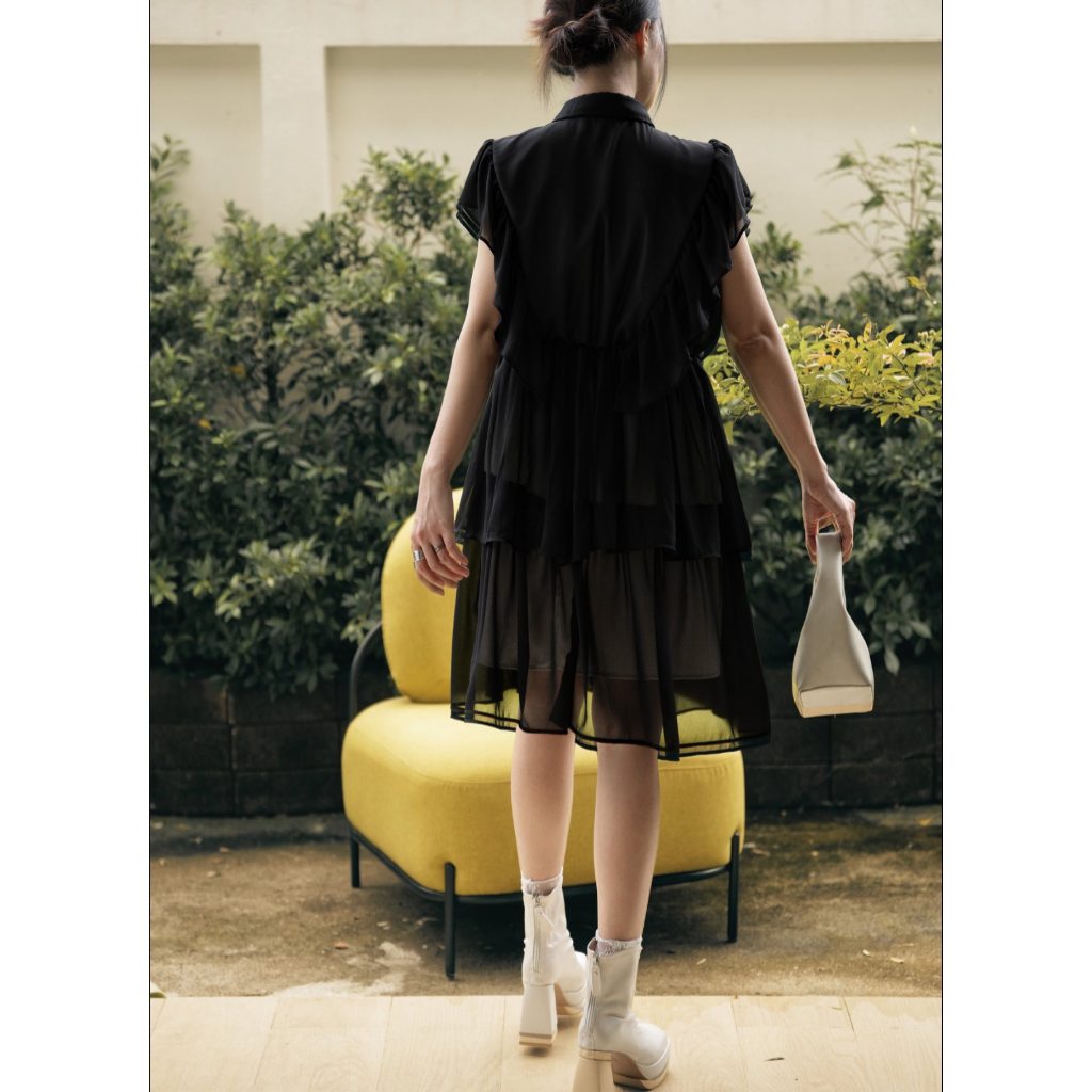 Milly Bow Dress (ไม่มีโบว์ดอกไม้) ลุคหวานละมุนมาแล้วงับ ♥️📸 🍸 - รูปที่ 7