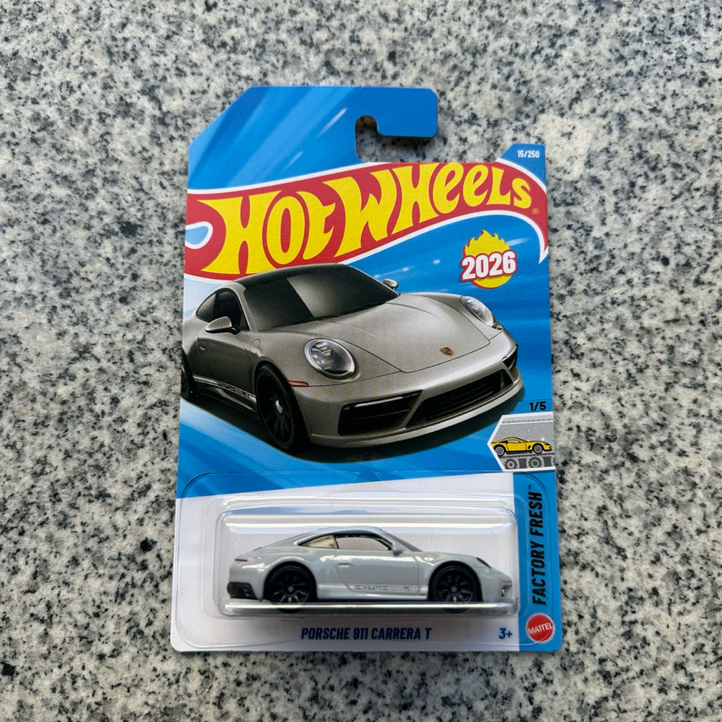 รถเหล็ก Hotwheels Porsche 911 Carrera T