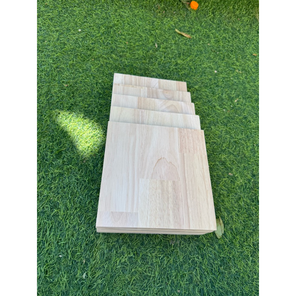 ไม้พาราประสานต่อตรง กว้าง20cmยาว20-40cm หนา16มิล 💥เกรดAAสวยไม่มีตาไม้ทั้ง2ด้าน💥 - รูปที่ 7