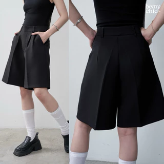 BEMYCHIC กางเกงขาสั้นสามส่วน เอวสูงรุ่น JOHNY SHORTS