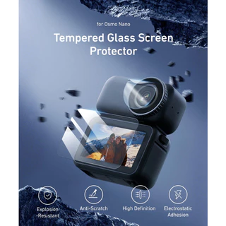Telesin DJI Osmo Nano Lens Protector ฟิล์มกระจกป้องกันรอยหน้าจอ (S6-FLM-23-TDJ)