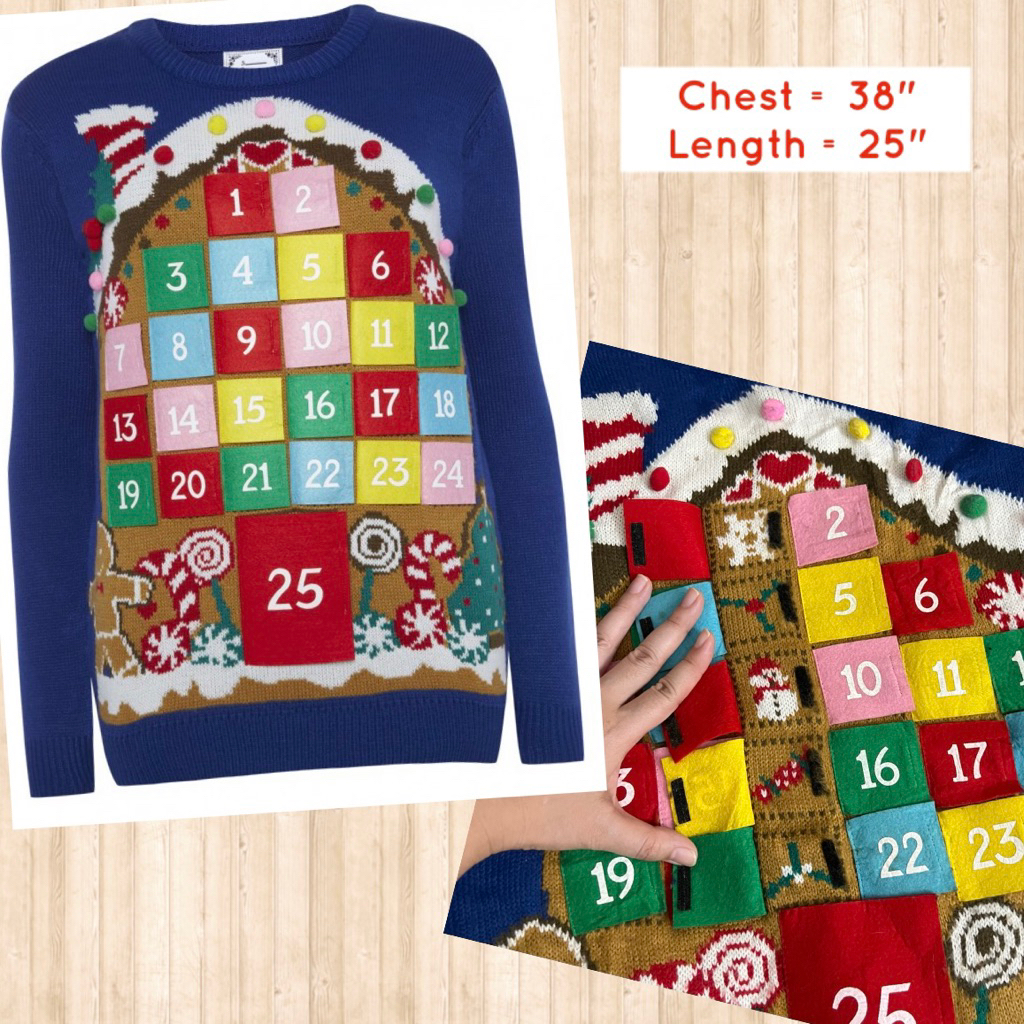 Pre-loved!! Advent Calendar Christmas Sweater