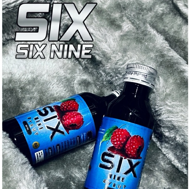 🍒 Six-nine syrup 1 ขวด ขนาด 60ML น้ำหวานซิกไนน์ (ของแท้)❗️❗️ฝาเทา