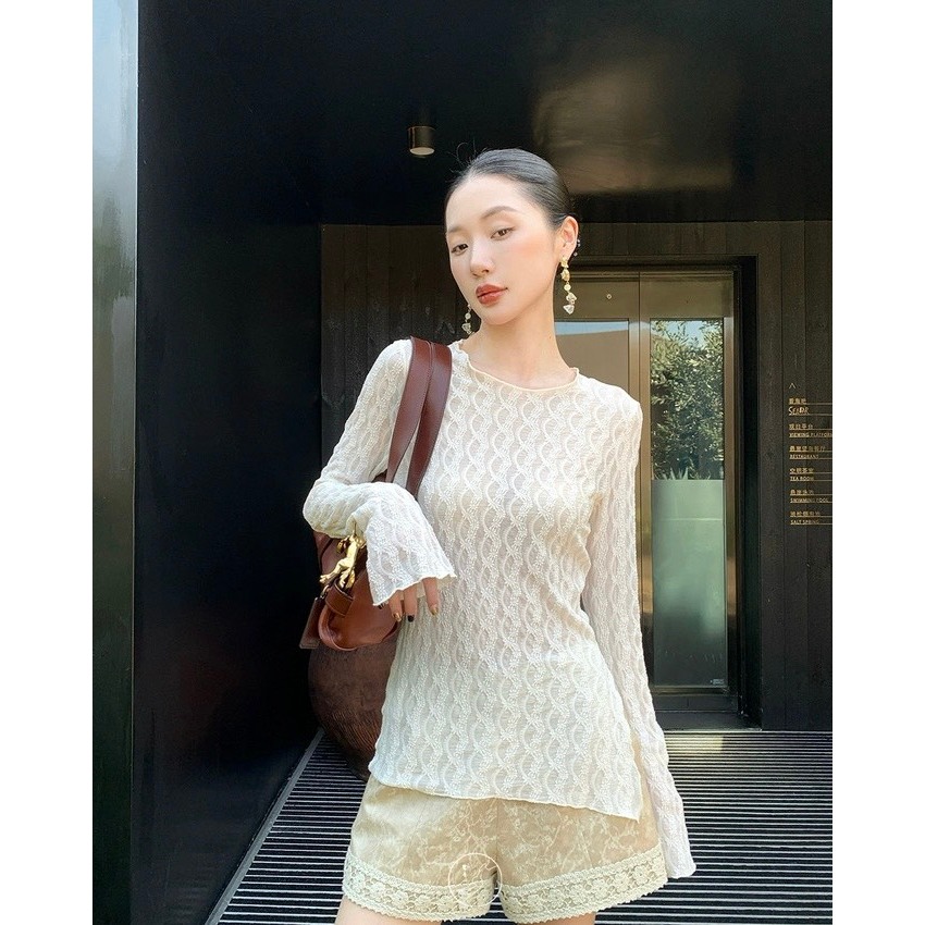 Mogwany พรี Claire Top ทรงสวย ผ้านิ่ม ใส่สบาย ใส่เที่ยว ใส่ทำงาน น่ารักมาก - รูปที่ 3