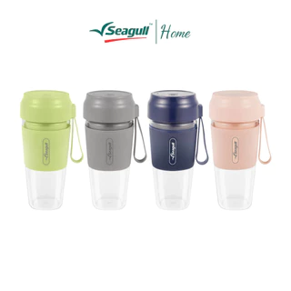 Seagull แก้วปั่นแบบพกพา รุ่น สมูทตี้ มิกซ์ 300 มล. แก้วปั่นไร้สาย USB Type-C แบต 1500mAh พกสะดวก ปั่นได้ทุกที่