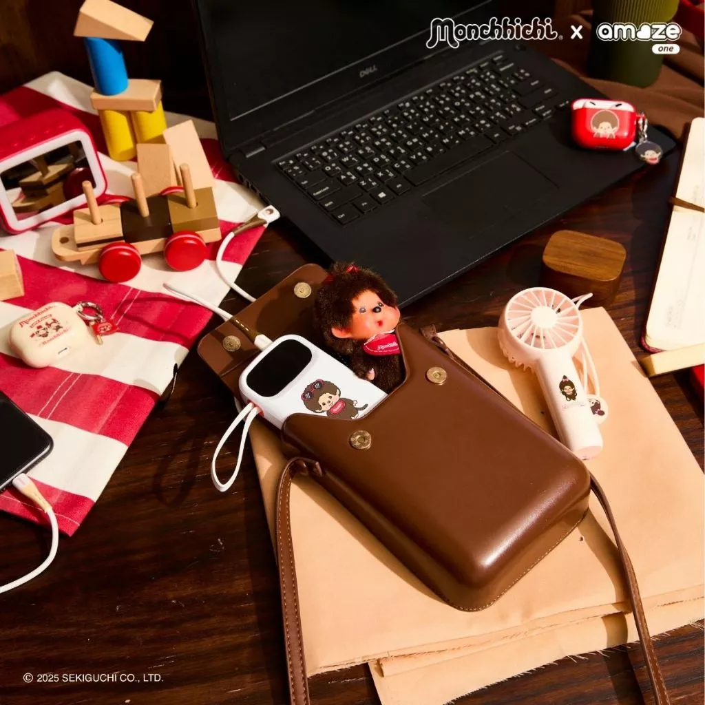 Amaze One Powerbank Monchhichi 10000mAh ชาร์จเร็ว 22.5W รุ่น A-MCB004 thumbnail 8