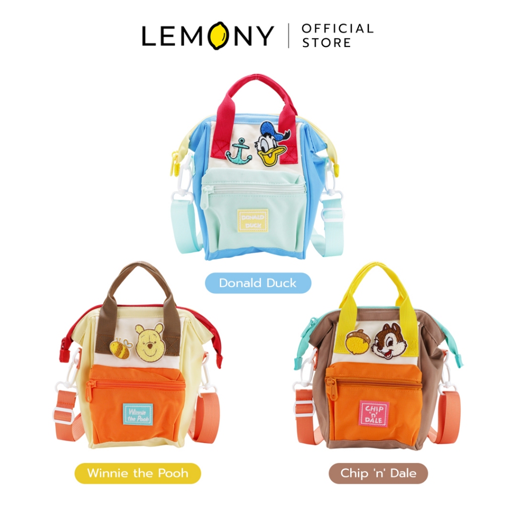 LEMONY กระเป๋าสะพายข้างดิสนีย์ ซีรีส์ Colourful Disney Collection