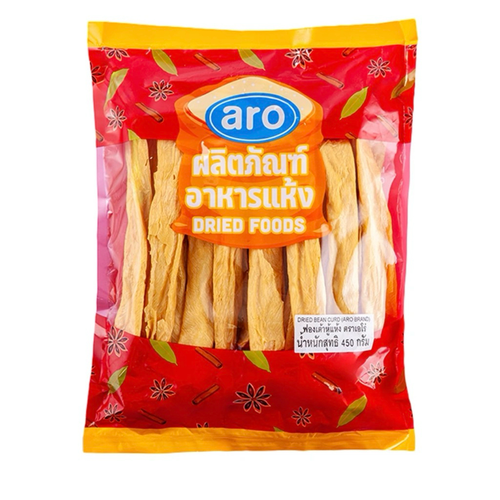 (พร้อมส่ง) Aro เอโร่ ฟองเต้าหู้แห้ง 450 ก.