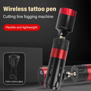 RCA เครื่องสักไฟฟ้าดิจิทัล 5-12V ปากกาสักไร้สาย แบบชาร์จแบตเ…