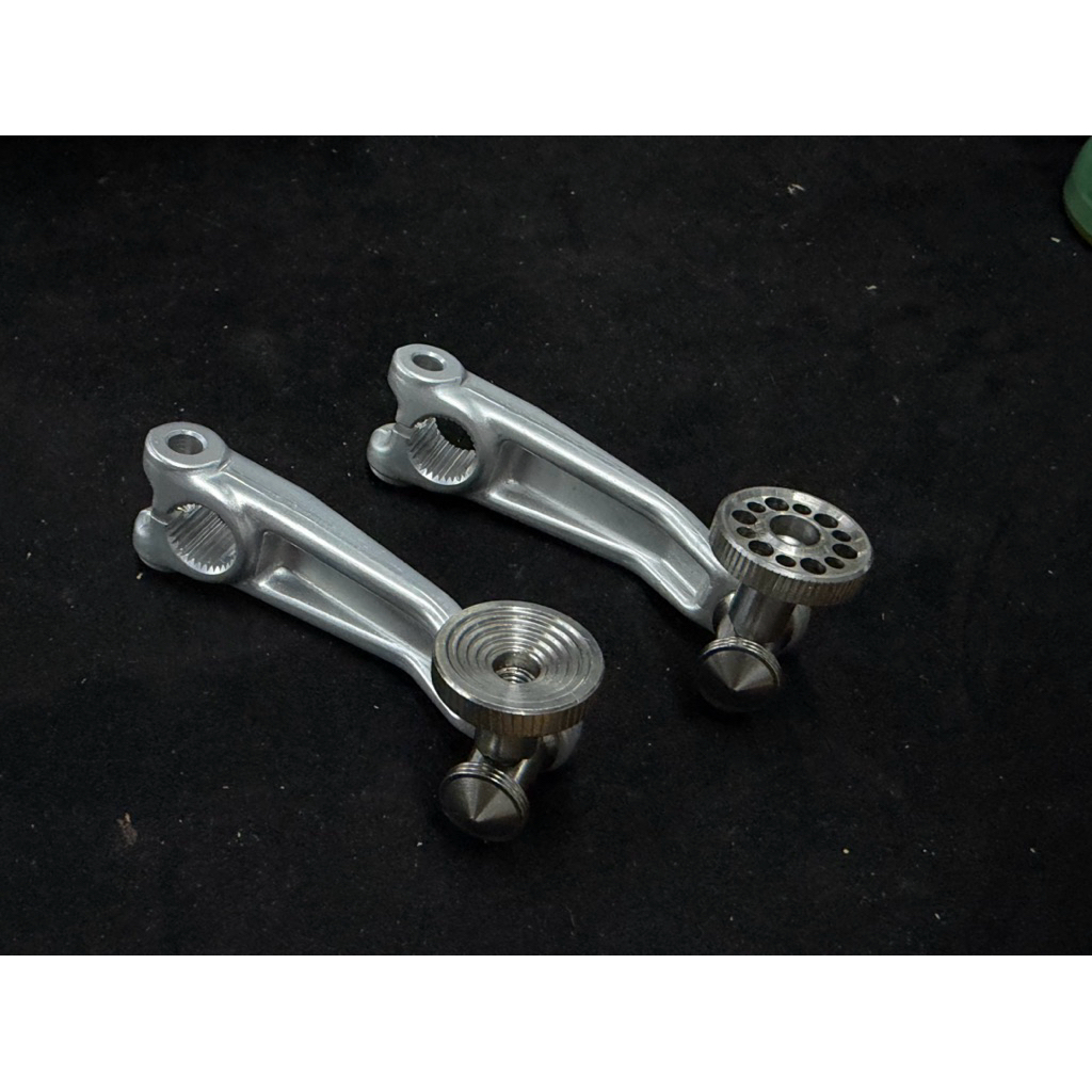 มือลิงทรงKayaba มือลิง lead125 พร้อมตัวตั้งเลส +น็อตยึด ติดตั้งได้กับรถทุกรุ่น พร้อมส่ง