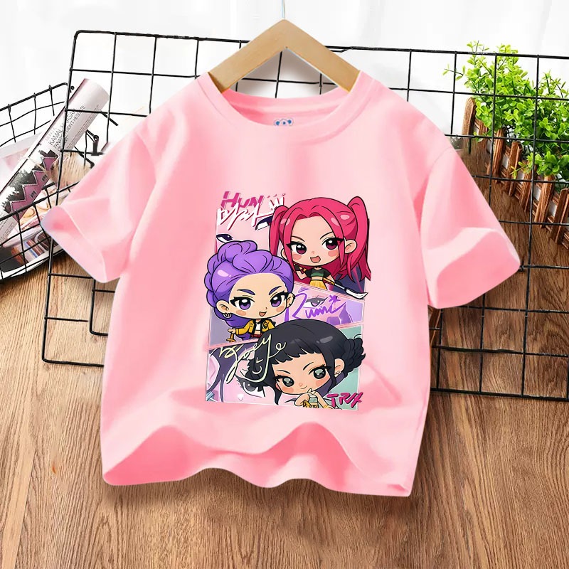 H1206(ส่งจากไทย)เสื้อยืดเด็กแขนสั่ง ลายแฟชั่นสวยน่ารัก.ใส่ได้ทั้งเด็กชายและเด็กหญิง