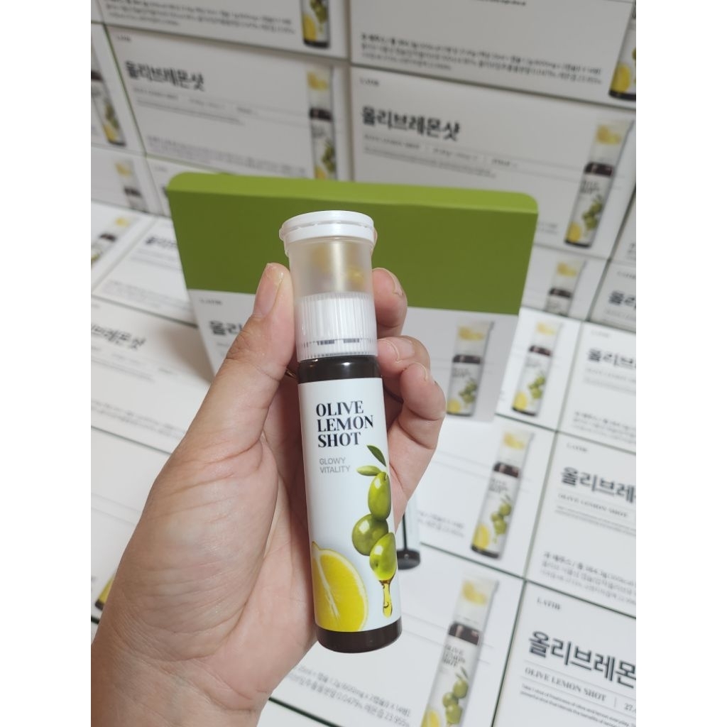 🫒14 ช๊อต 🫒💕ตัวดัง💕โอลีฟยัง OLIVE LEMON SHOT วิตามินเลม่อน กับ โอลีฟออย