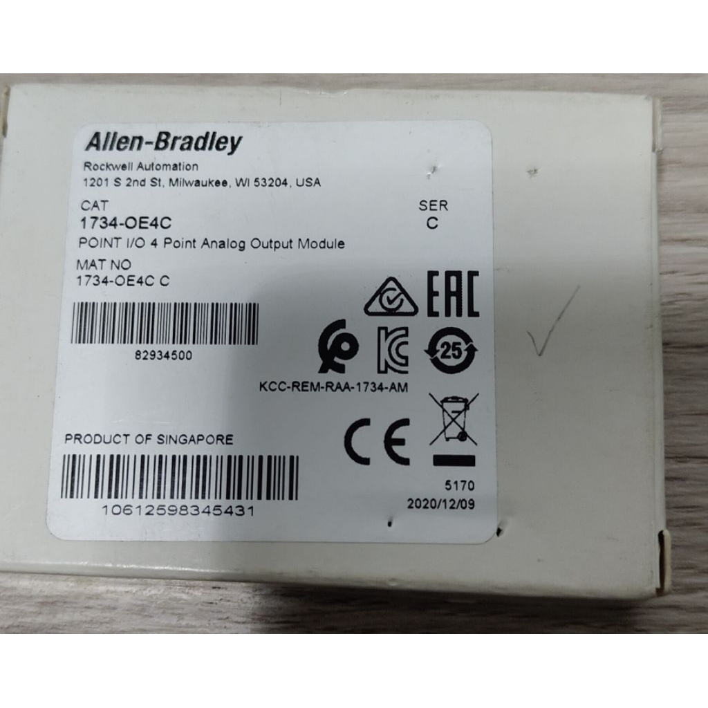 1734-OE4C POINT I/O 4 Point Analog Output Module