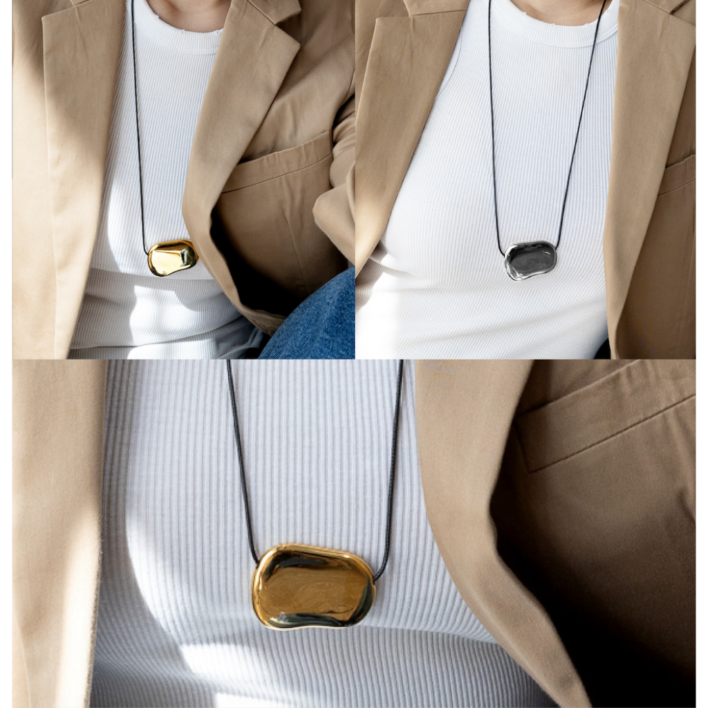 Adornment Club - Break necklace (gold/silver) สร้อย l nickel free, waterproof, long-lasting ไม่แพ้ ก
