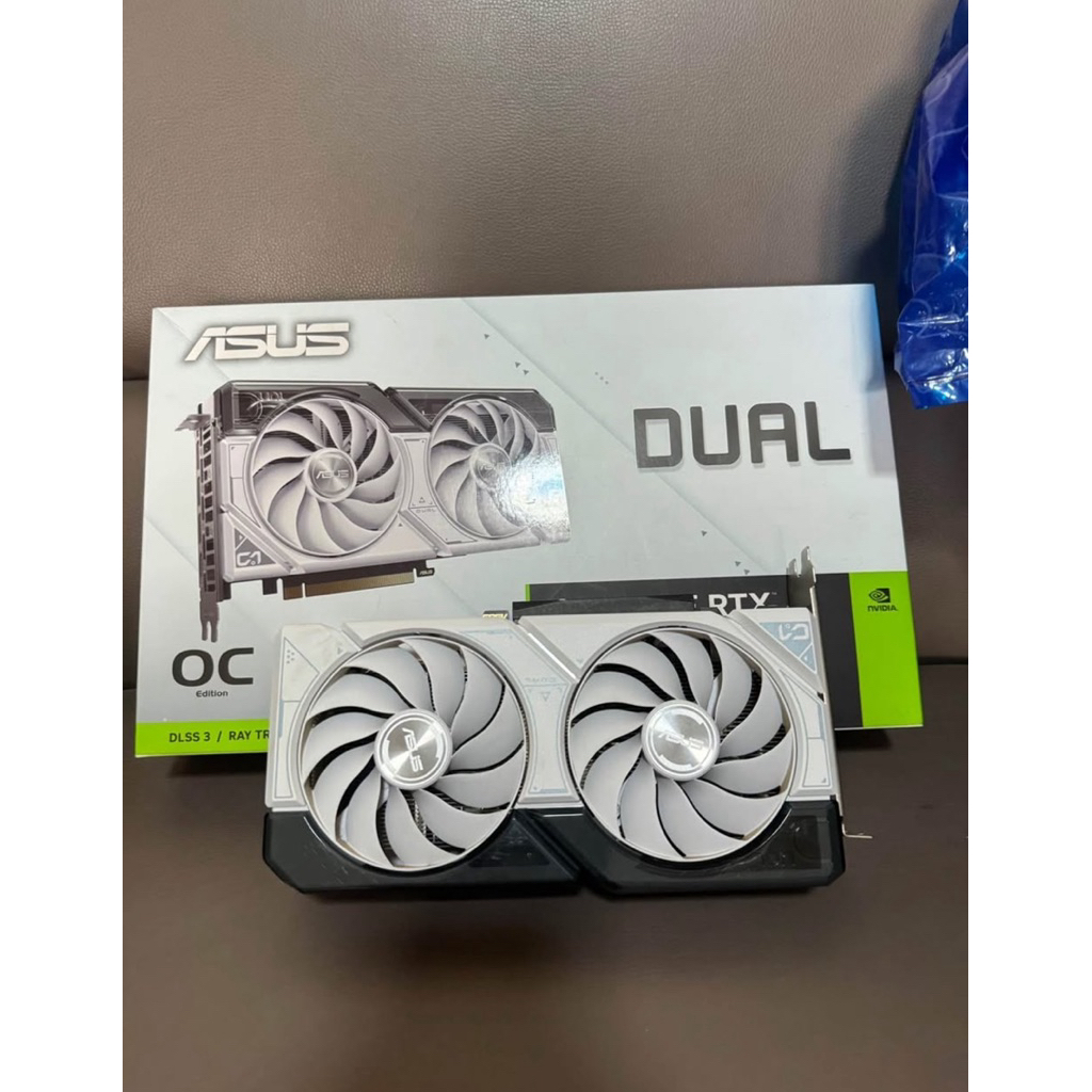 RTX4060/8GB ASUS DUAL O8G EVO WHITE (OC/D6) ประกัน ihavecpu 25/09/2027