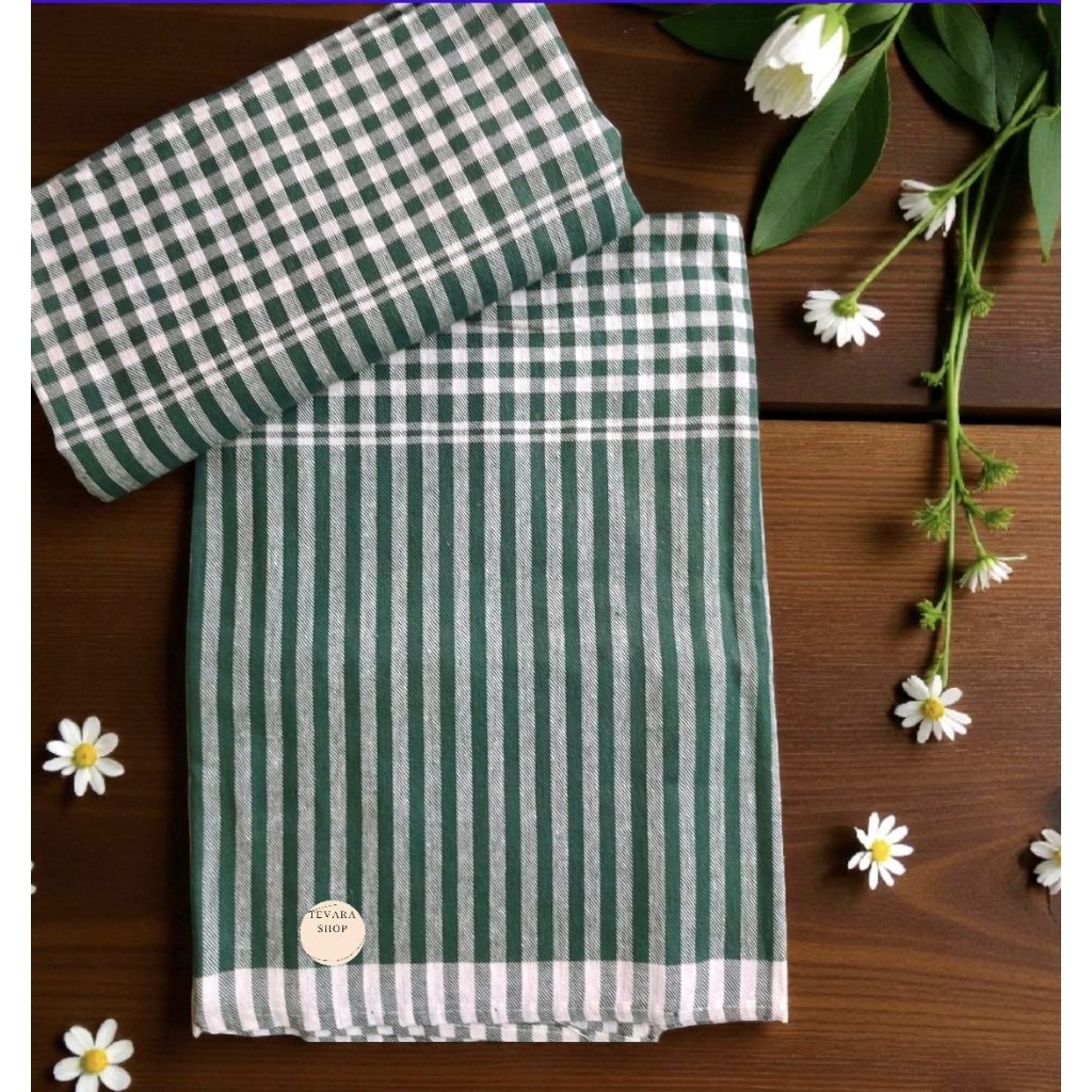 ผ้าขาวม้าตรารถไฟ ผ้าฝ้าย100%  ผ้านุ่ม ทอแน่น ผ้าไม่หด สีไม่ตก เย็บริมเรียบร้อย ขนาดมาตรฐาน 80*180cm - รูปที่ 5