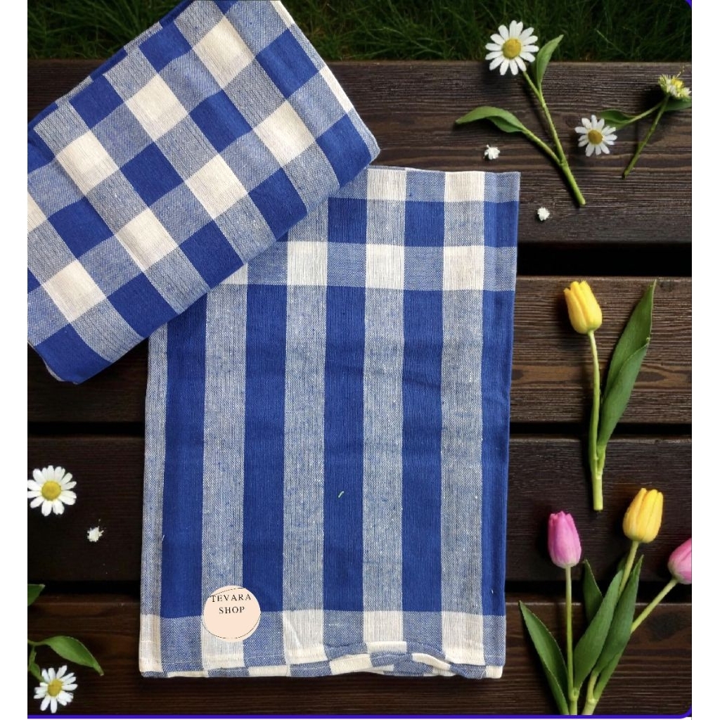 ผ้าขาวม้าตรารถไฟ ผ้าฝ้าย100%  ผ้านุ่ม ทอแน่น ผ้าไม่หด สีไม่ตก เย็บริมเรียบร้อย ขนาดมาตรฐาน 80*180cm - รูปที่ 6