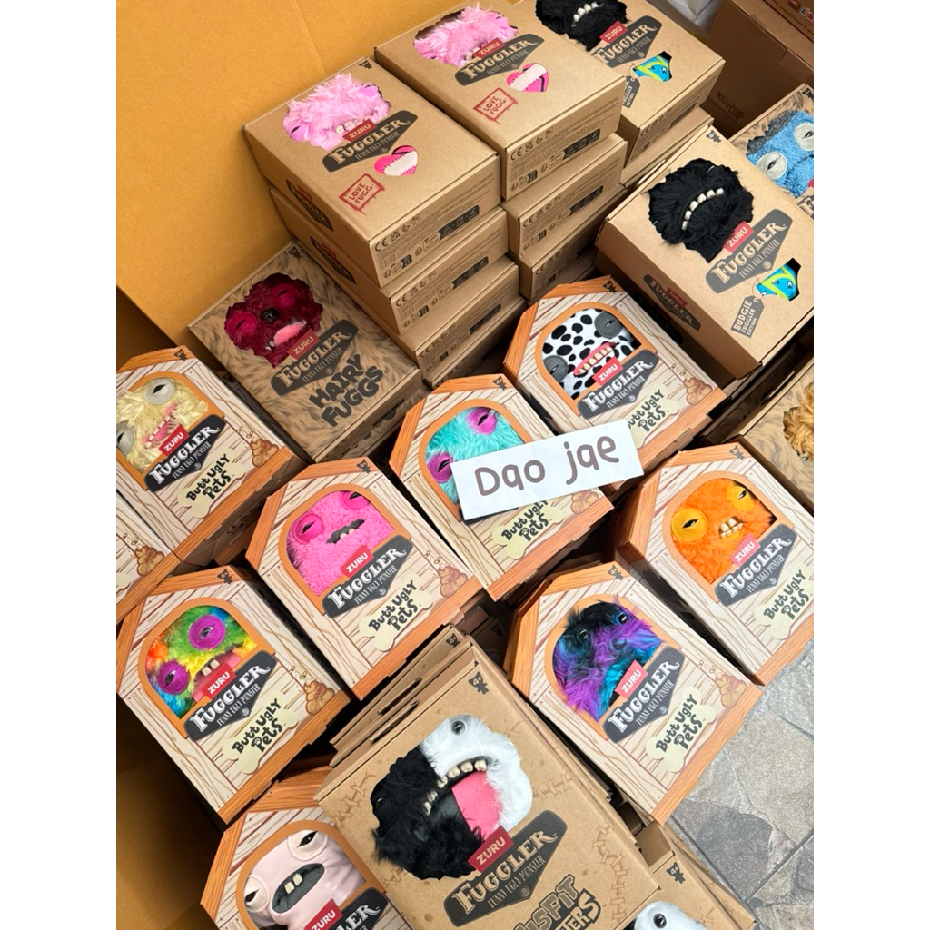 ✨พร้อมส่งจากไทย 💖ตุ๊กตา Fuggler funny ugly monster แท้100% ขนาด 23 CM