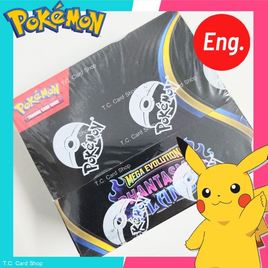 Pokemon TCG - Mega Evolution - Phantasmal Flames Enhanced Booster Box (ENG)