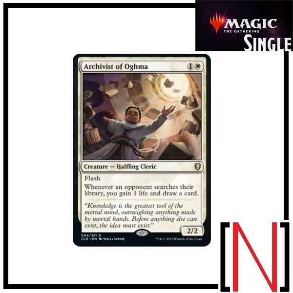 [MTG][Single][CMR] Archivist of Oghma ระดับ Rare [ภาษาอังกฤษ]