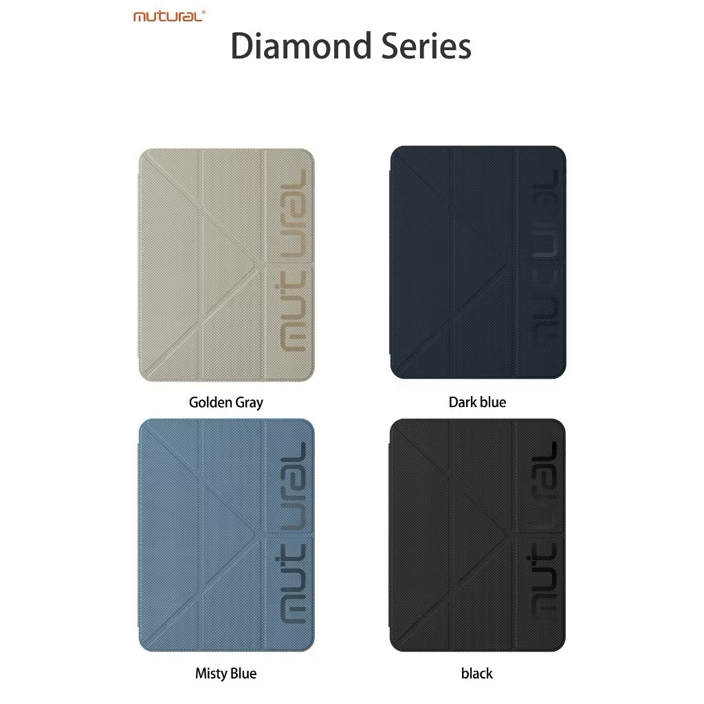 ส่งจากไทย Mutural สำหรับ Pro11 M4/Gen11 A16/Gen10/2025 Air7 11 M3/2024 Air6 11 M2/Air4/Air5/pro 11เคสกันกระแทก