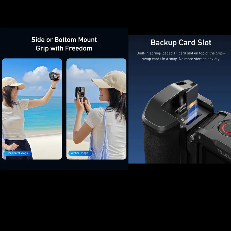 Telesin Insta360 Ace Pro / Ace Pro 2 Street Grip Kit ชุดกริปจับกล้องแอคชั่น thumbnail 5