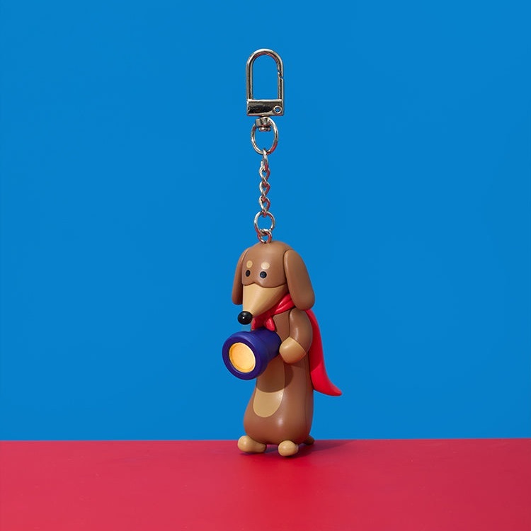 JOGUMAN Stubby Neighborhood - Light-Up Figure Keyring พวงกุญแจ - รูปที่ 3