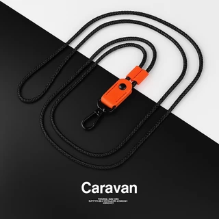 Caravan Crew Phone lanyard สายคล้องมือถือ สายคล้องคอ วัสดุหนัง