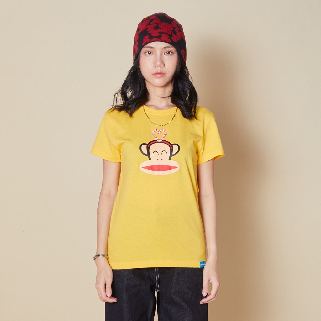 PAUL FRANK เสื้อยืดผู้หญิง PF WOMENS CHEERIO TEE