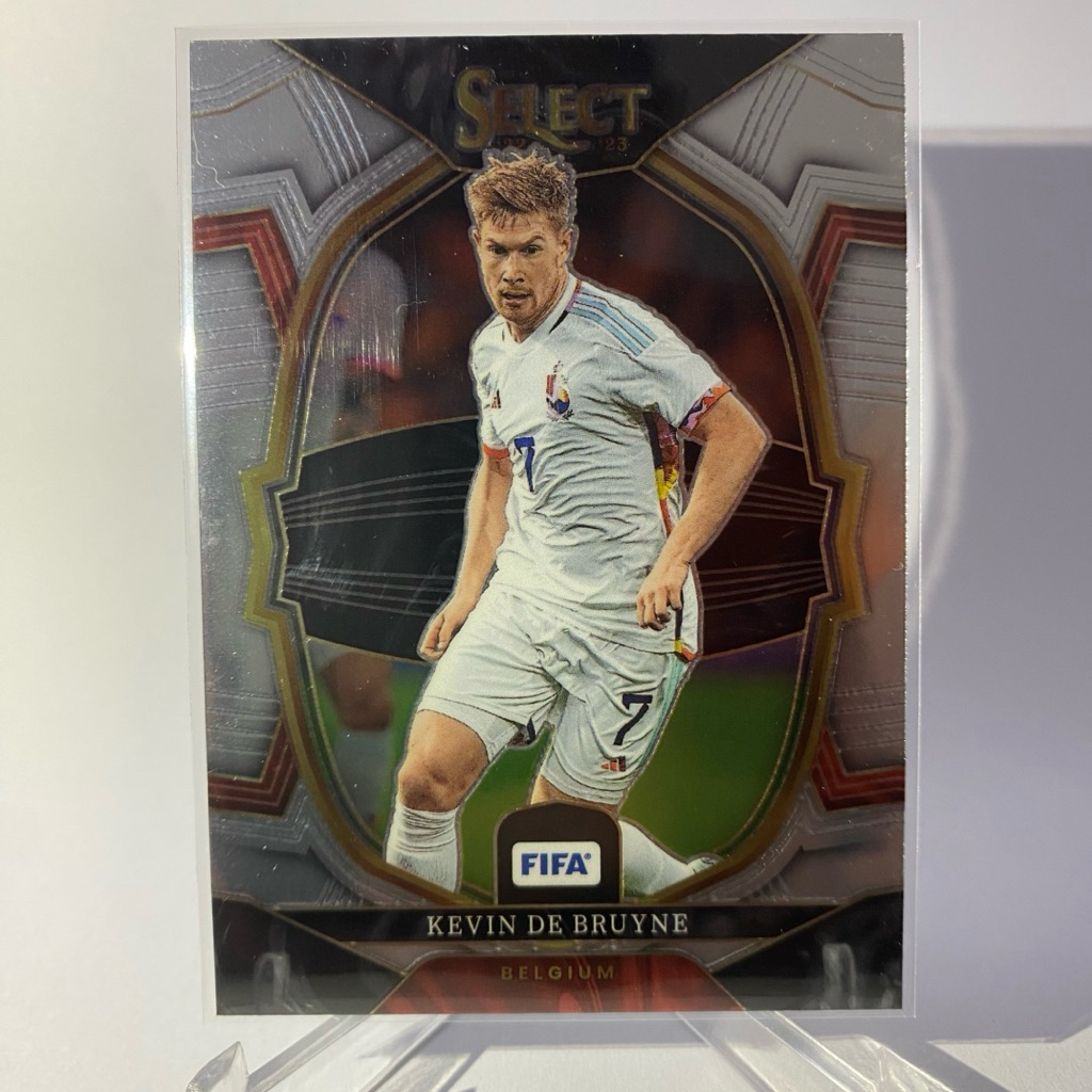 การ์ดนักฟุตบอล KEVIN DE BRUYNE, BELGIUM, TERRACE, PANINI SELECT 2023