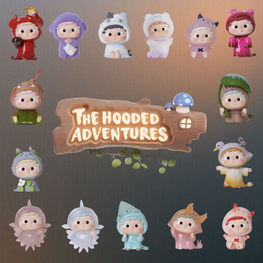 🚚พร้อมส่ง...ของแท้💥OZAI - The Hooded Adventures Series Mini Beans💥