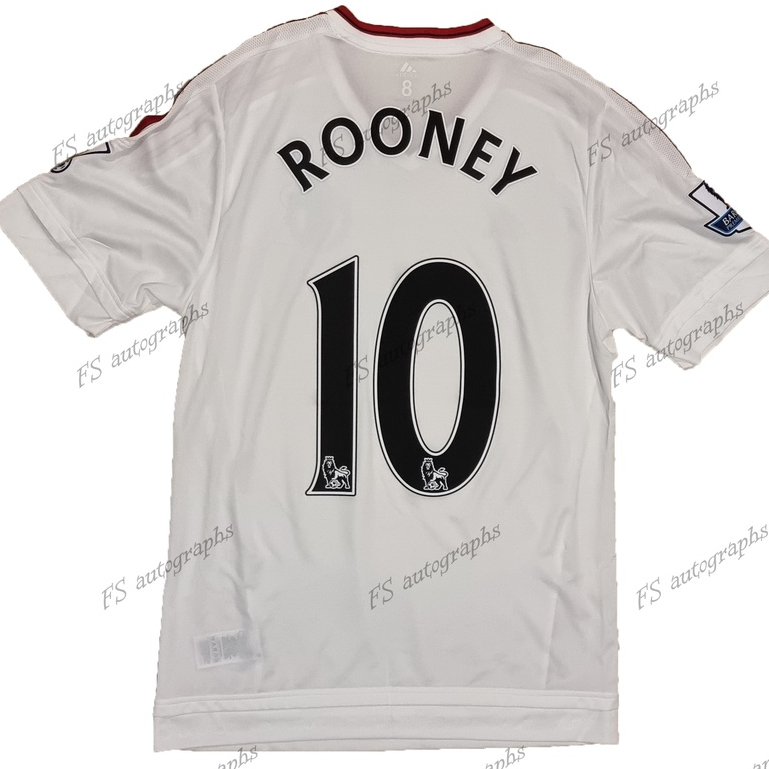 เสื้อ Match Worn/Issue - Manchester United away 2015/2016 - Wayne Rooney