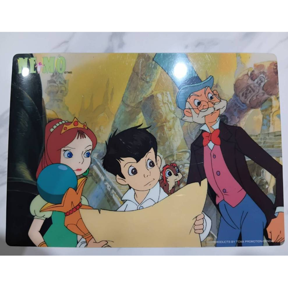 แผ่นพลาสติก โปสเตอร์ แผ่นรองเขียน Witch on the Holy Night  ขนาด18cm.x25cm.