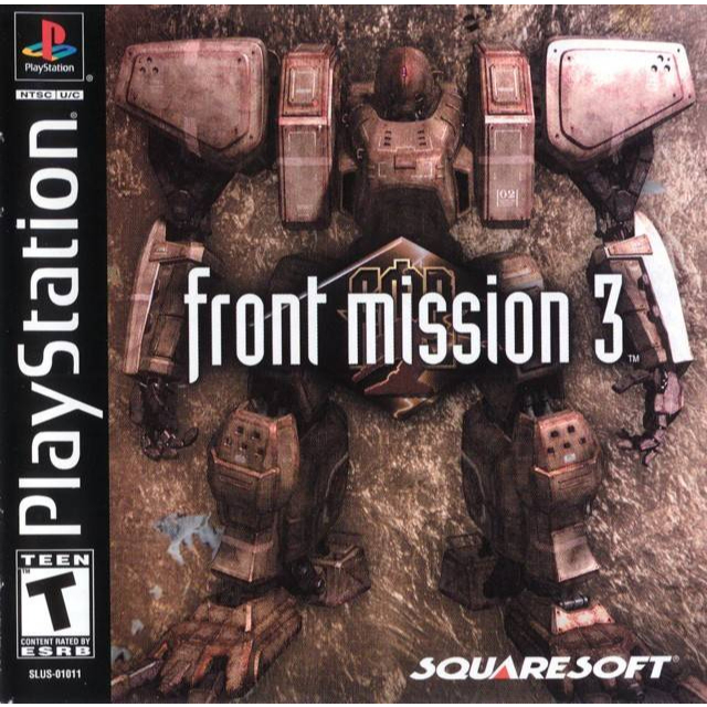 [PS1] Front Mission 3 (1 DISC) เกมเพลวัน แผ่นก็อปปี้ไรท์ PS1 GAMES BURNED CD-R DISC