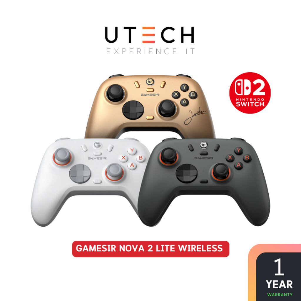 GameSir Nova 2 Lite Multi-Platform Wireless Game Controller จอยเกมไร้สาย by UTECH
