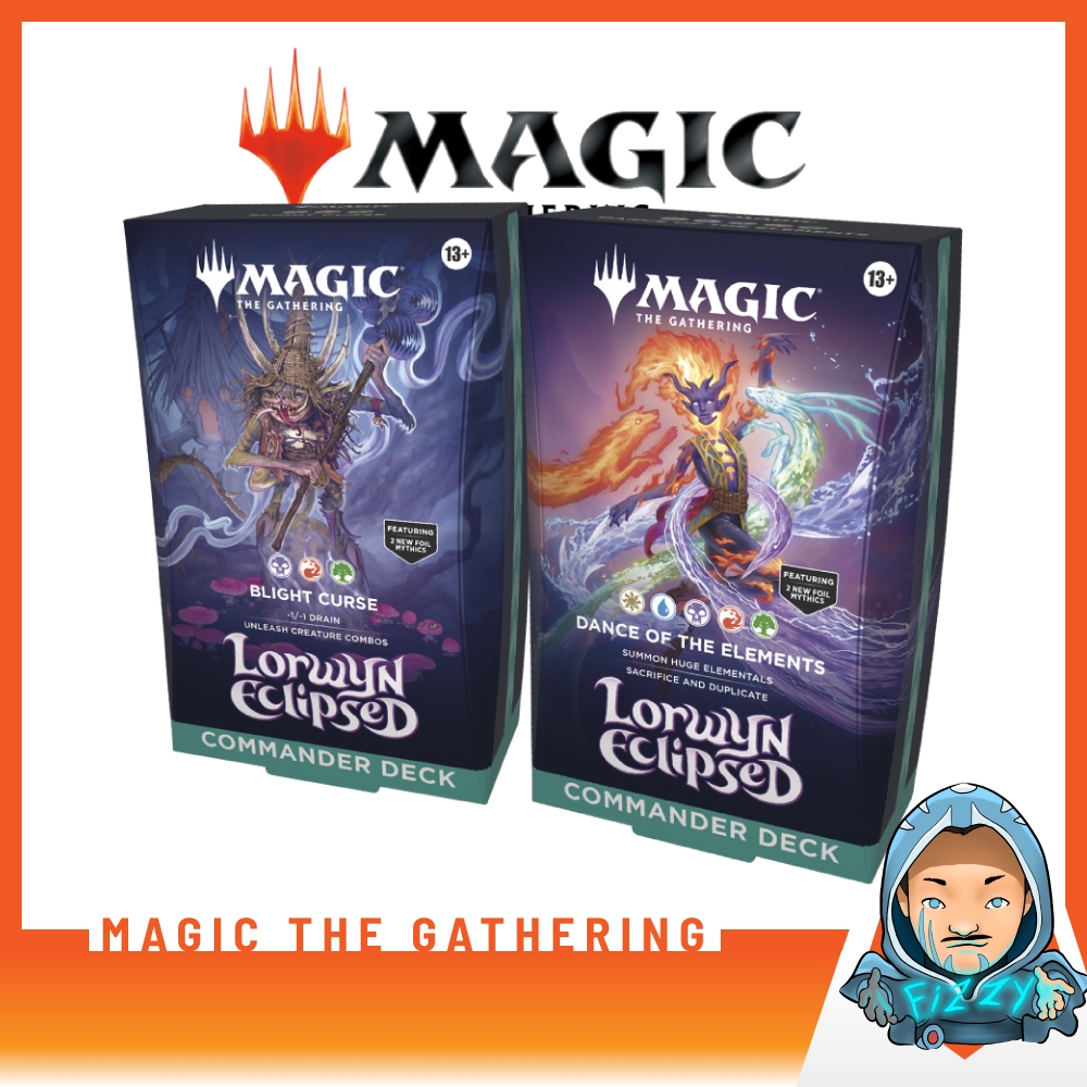 [FIZZY] Magic the Gathering (MTG): Lorwyn Eclipsed - Commander Decks