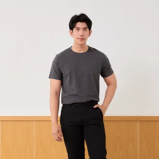 Khaki Bros. - Round Neck T-Shirt - เสื้อยืดคอกลมแขนสั้น - KMK1K802