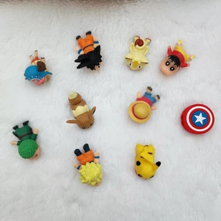 ตุ๊กตายางลิขสิทธิ์ วางคันเบ็ดตกกุ้ง มีของพร้อมส่ง ขนาดพกพาสะดวก วัสดุเหมาะสมสำหรับสนามตกกุ้ง