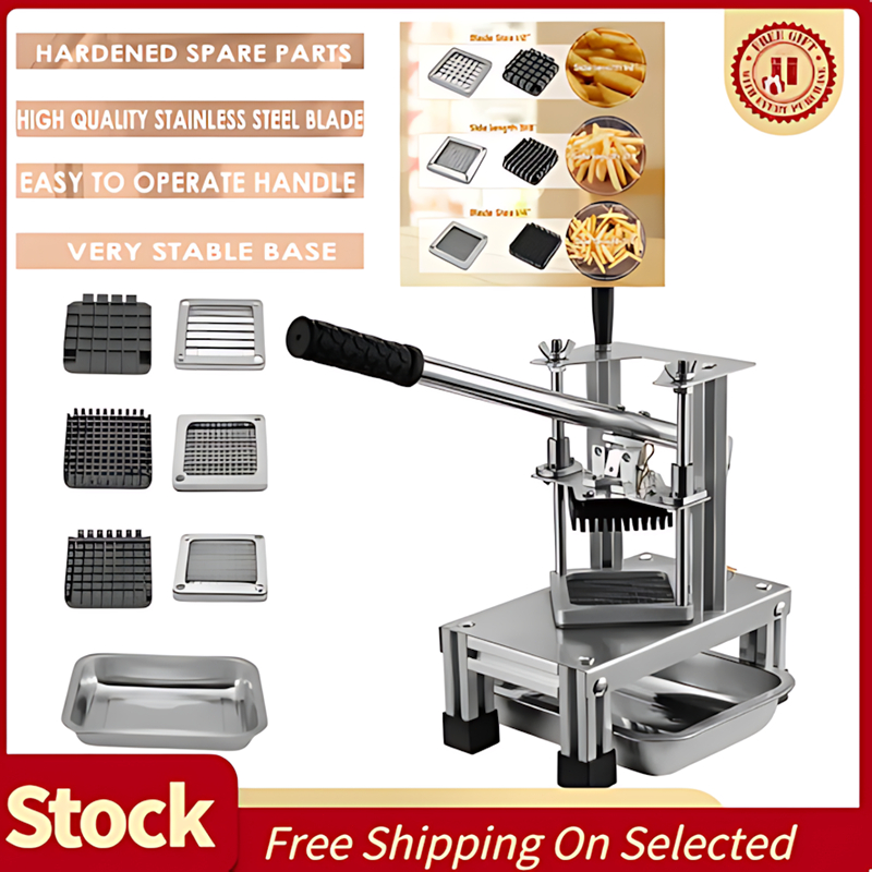 Commercial ผักผลไม้ Dicer,เครื่องตัดด้วยตัวเอง304ใบมีดสแตนเลสขนาด1/4 "1/2" 3/8 ",สแตนเลสแผ่นโลหะ App 5 (2)