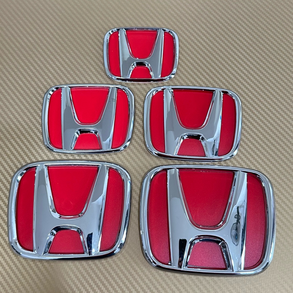 โลโก้* HONDA  พื้นสีแดง ราคาต่อชิ้น
